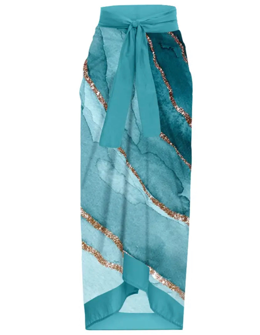 ‘Island Girl’ Swimsuit & Beach Skirt