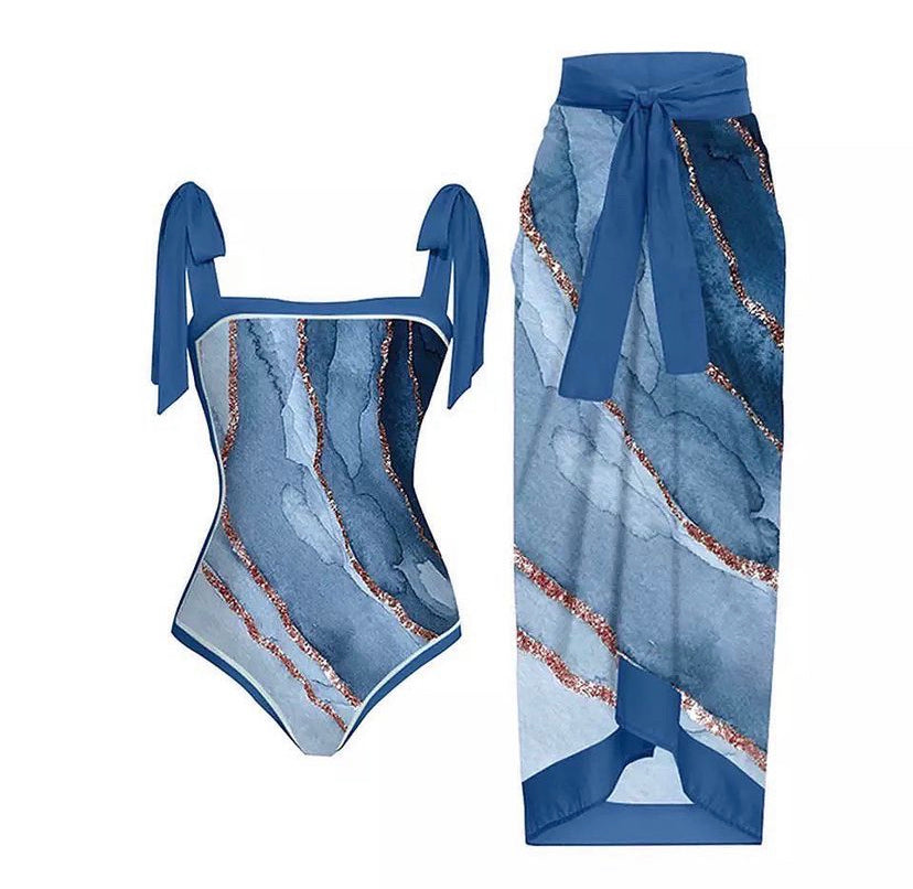 ‘Island Girl’ Swimsuit & Beach Skirt