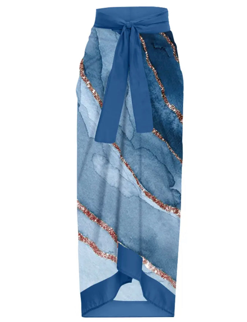 ‘Island Girl’ Swimsuit & Beach Skirt