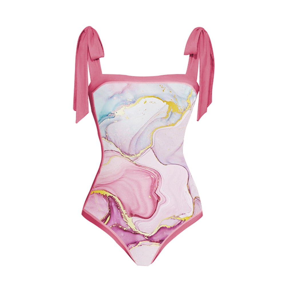 ‘Sophisticated Señorita’ Swimsuit & Beach Skirt