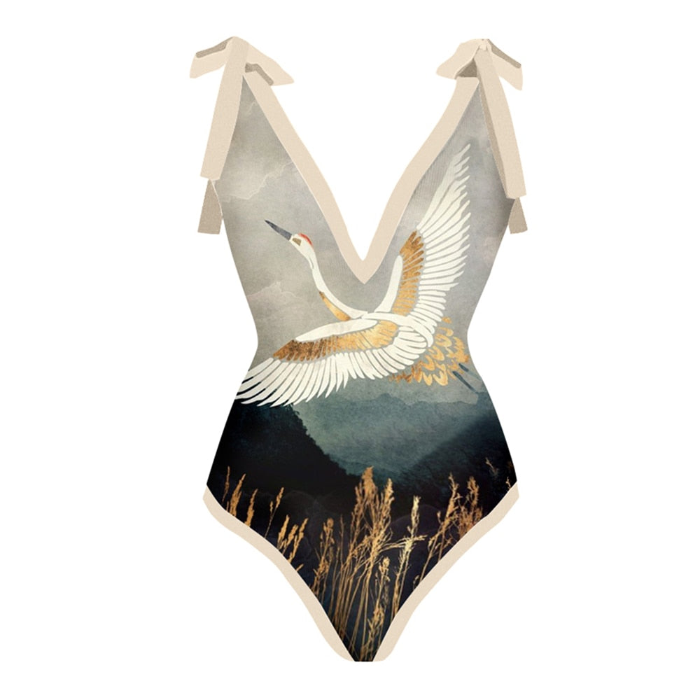 ‘Lady of Leisure’ Swimsuit & Beach Skirt