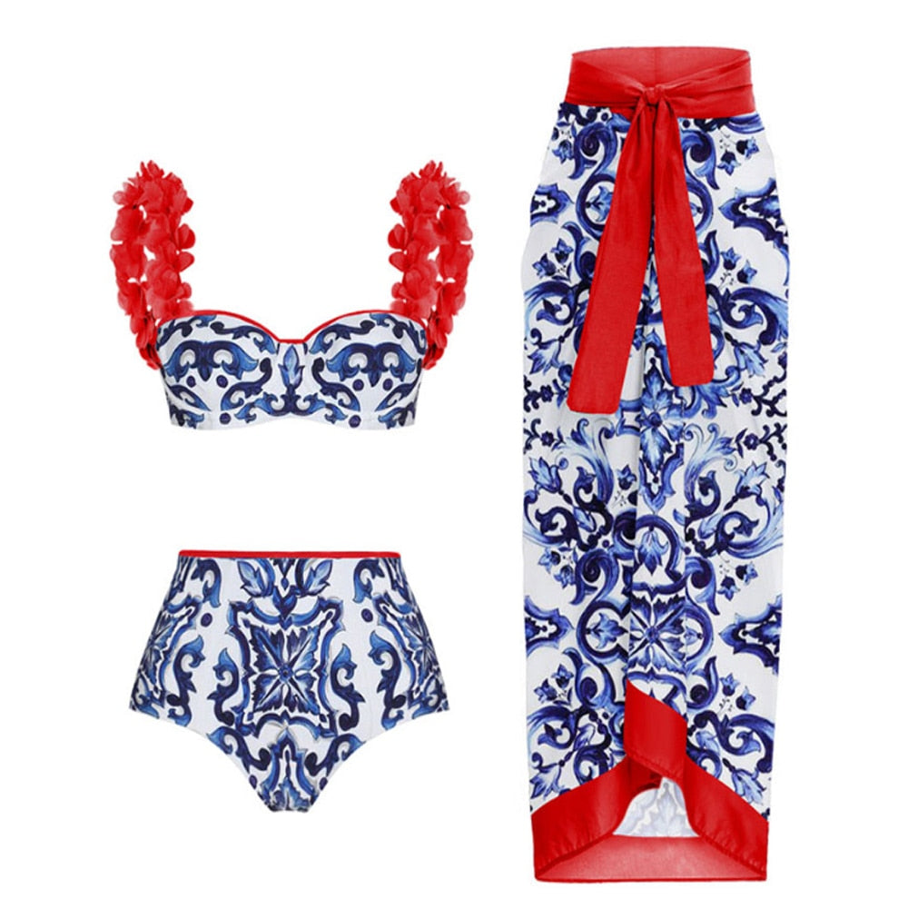 ‘Santa Maria’ Swimsuit & Beach Skirt