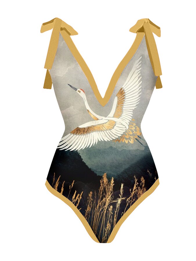 ‘Lady of Leisure’ Swimsuit & Beach Skirt