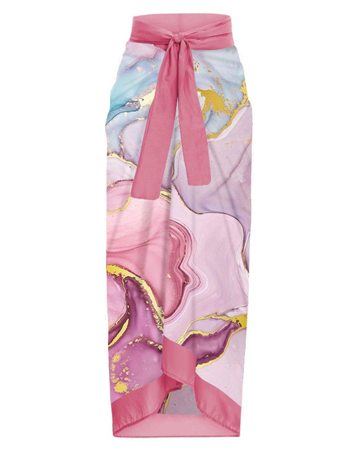 ‘Sophisticated Señorita’ Swimsuit & Beach Skirt